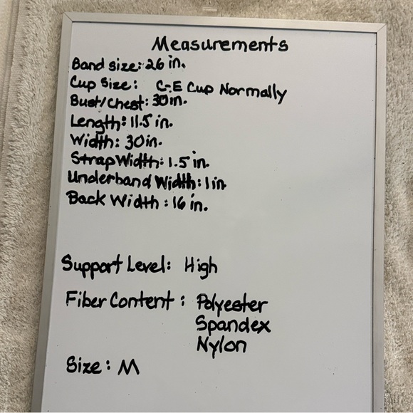 Nike Size M Women's Lavender/Blue Sports Bra - Picture 15 of 15